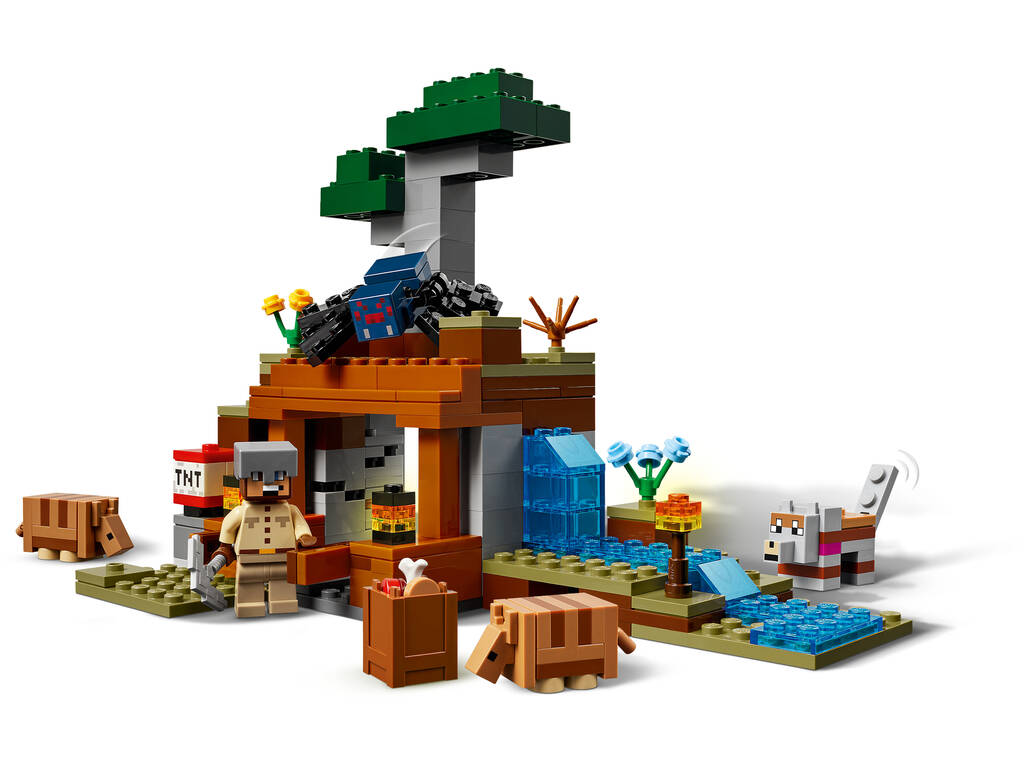Lego Minecraft La spedizione nella miniera di Armadillo