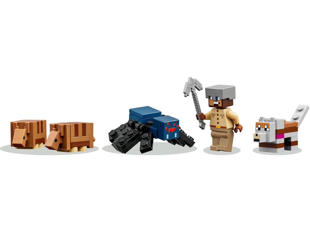 Lego Minecraft La spedizione nella miniera di Armadillo
