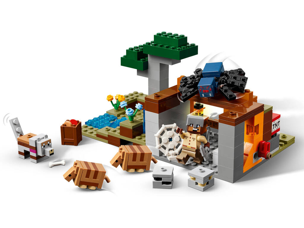 Lego Minecraft La spedizione nella miniera di Armadillo