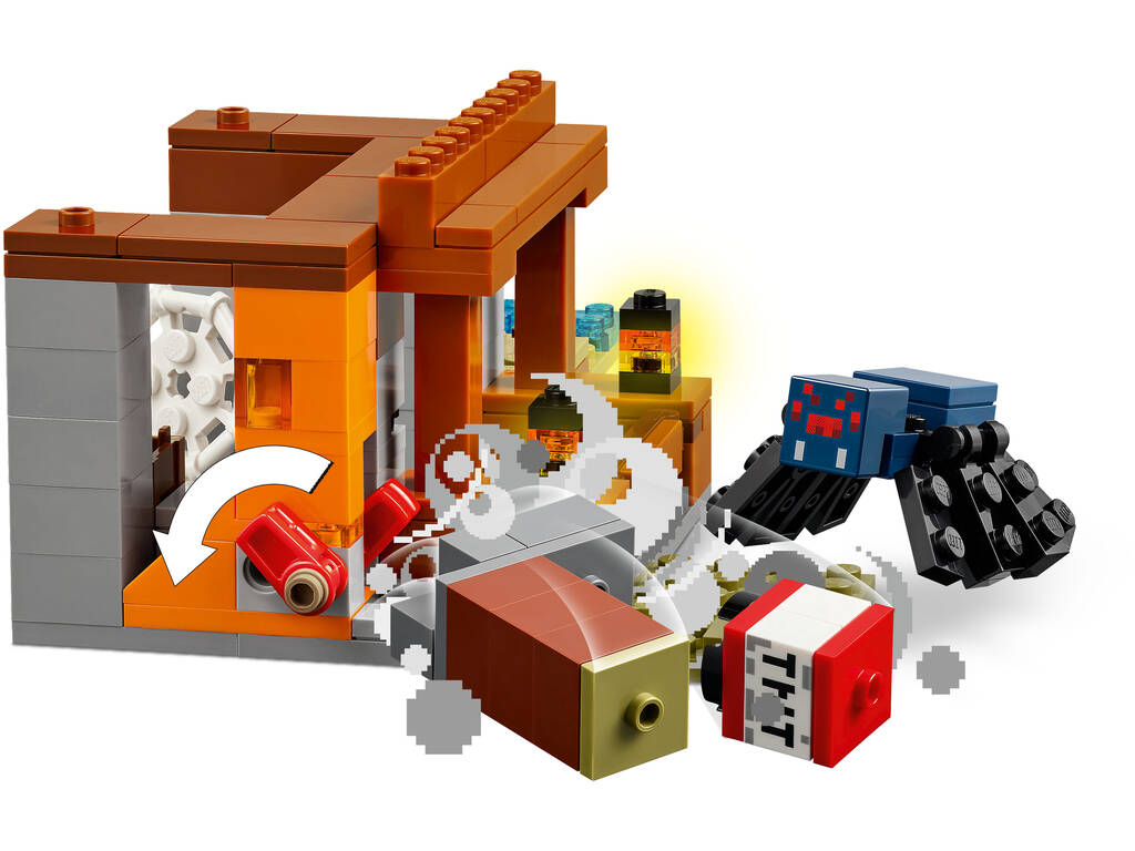Lego Minecraft La spedizione nella miniera di Armadillo