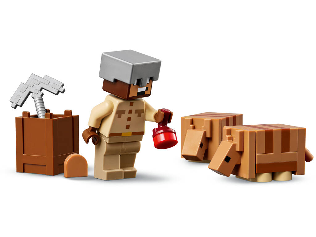 Lego Minecraft La spedizione nella miniera di Armadillo