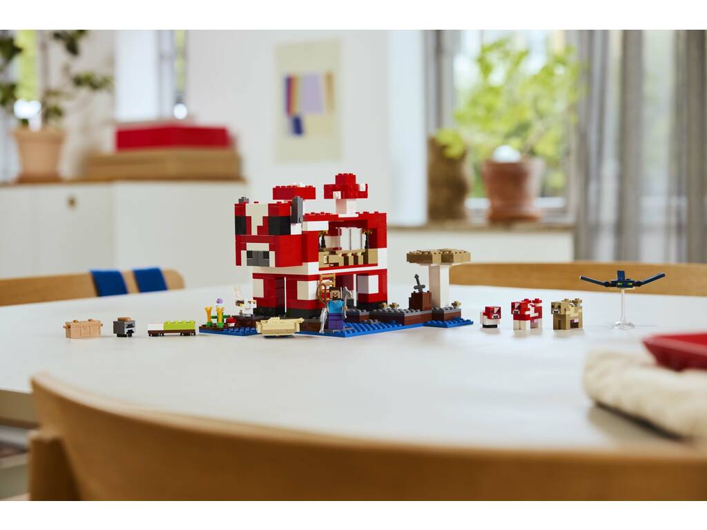 Lego Minecraft La casa dei funghi