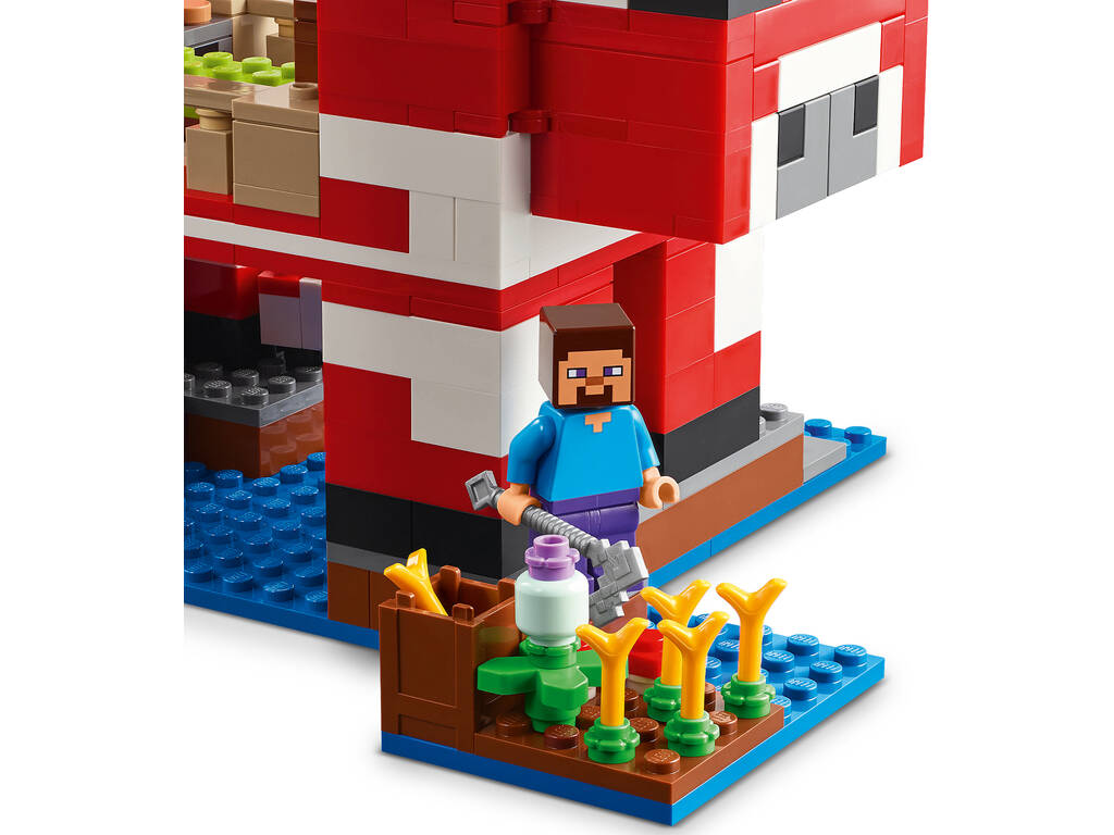 Lego Minecraft La casa dei funghi