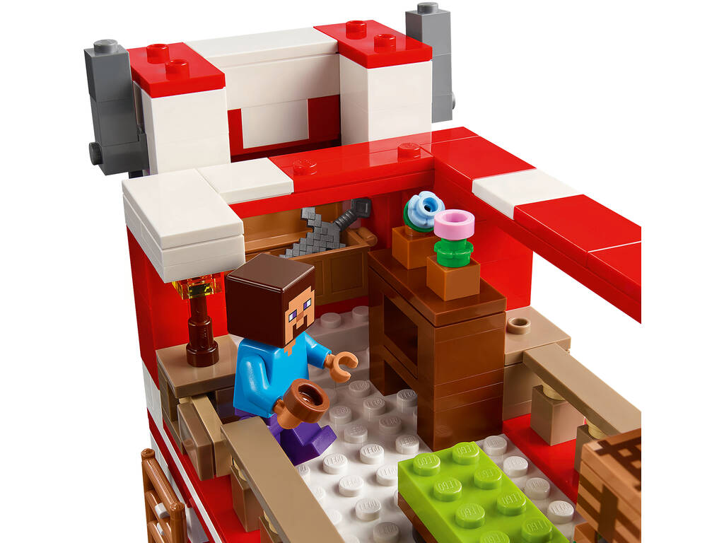 Lego Minecraft La casa dei funghi