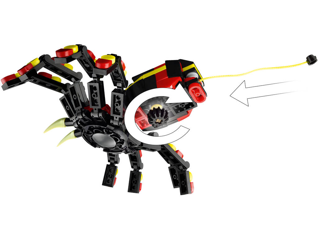 Lego Creator 3 in 1 Fauna selvatica: Ragno misterioso