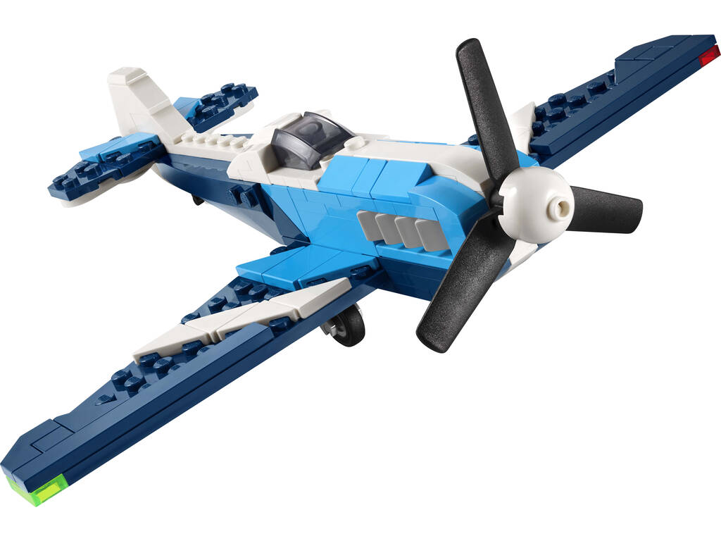 Lego Creator 3 in 1 Dirigibile: aereo da corsa