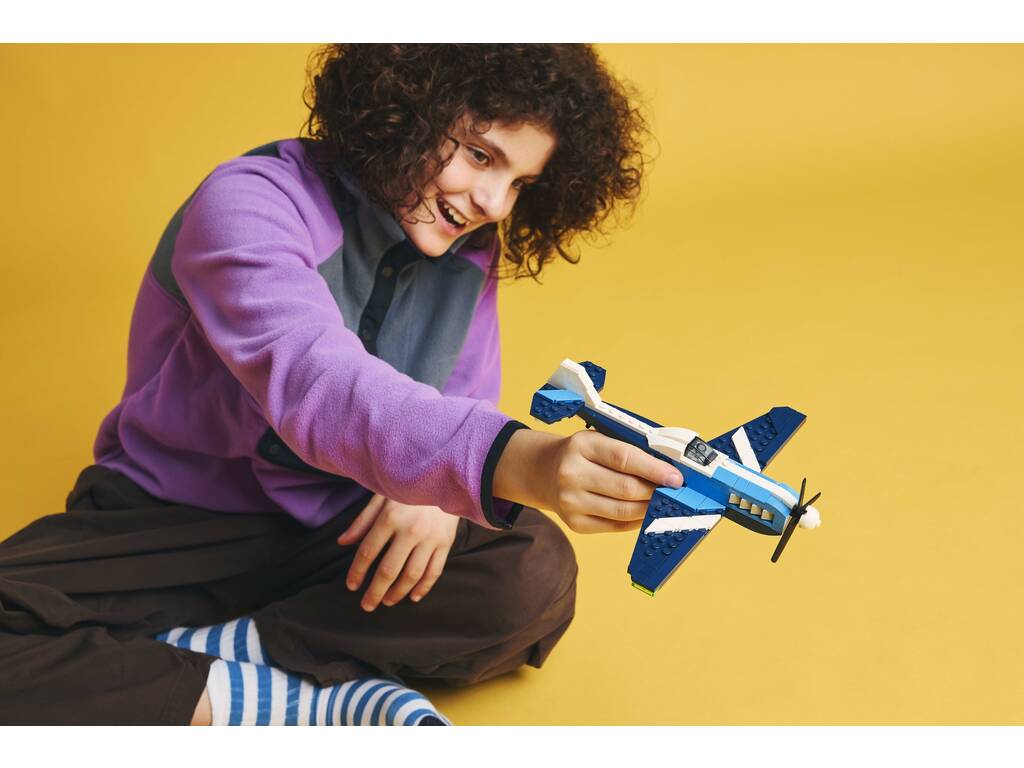 Lego Creator 3 in 1 Dirigibile: aereo da corsa