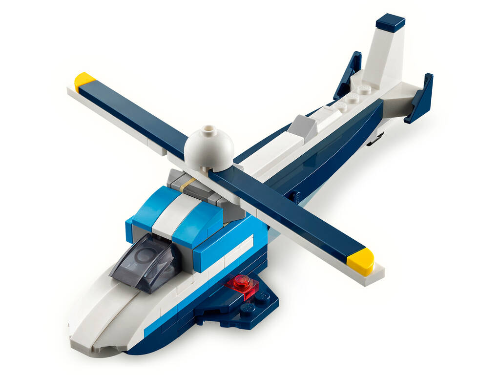 Lego Creator 3 in 1 Dirigibile: aereo da corsa