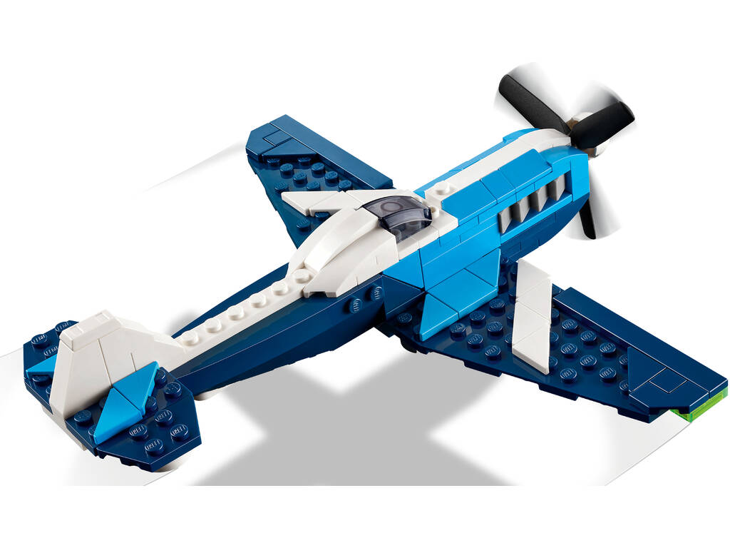 Lego Creator 3 in 1 Dirigibile: aereo da corsa