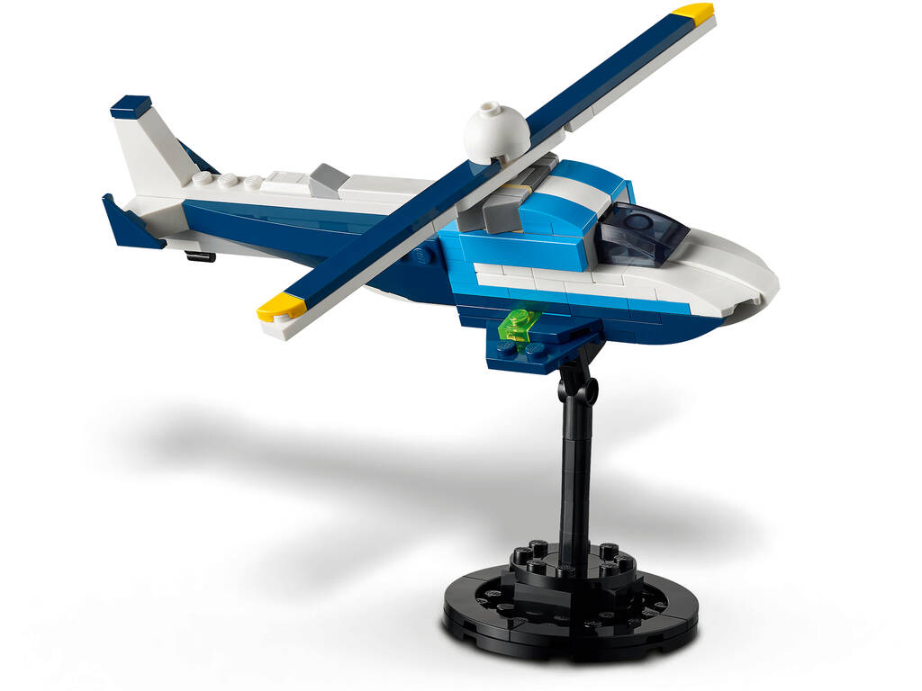 Lego Creator 3 in 1 Dirigibile: aereo da corsa