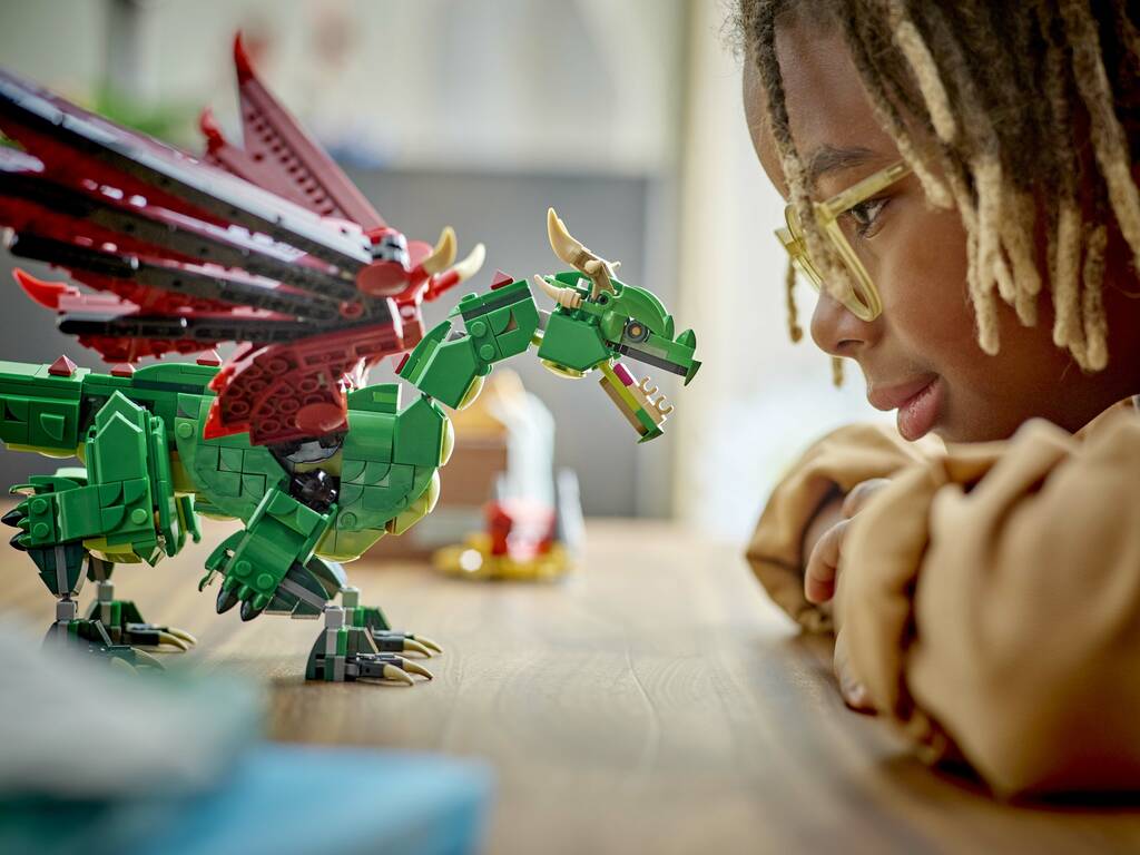 Lego Creator 3 en 1 Dragon médiéval
