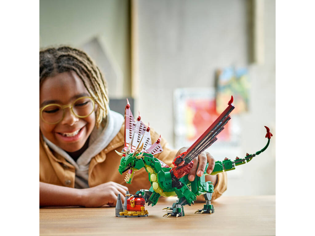 Lego Creator 3 en 1 Dragon médiéval