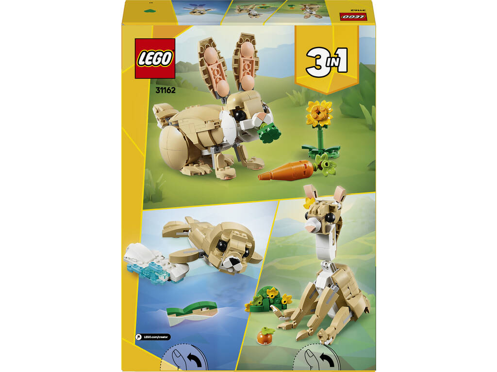 Lego Creator 3 in 1 Coniglio carino
