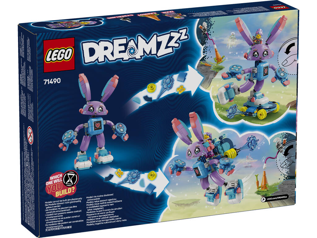 Lego Dreamzzz Izzie e Bunchurro, il coniglietto gaming