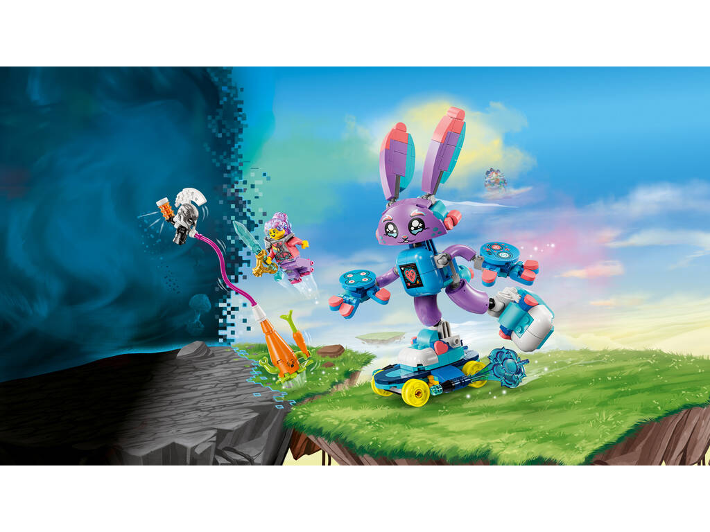 Lego Dreamzzz Izzie e Bunchurro, il coniglietto gaming