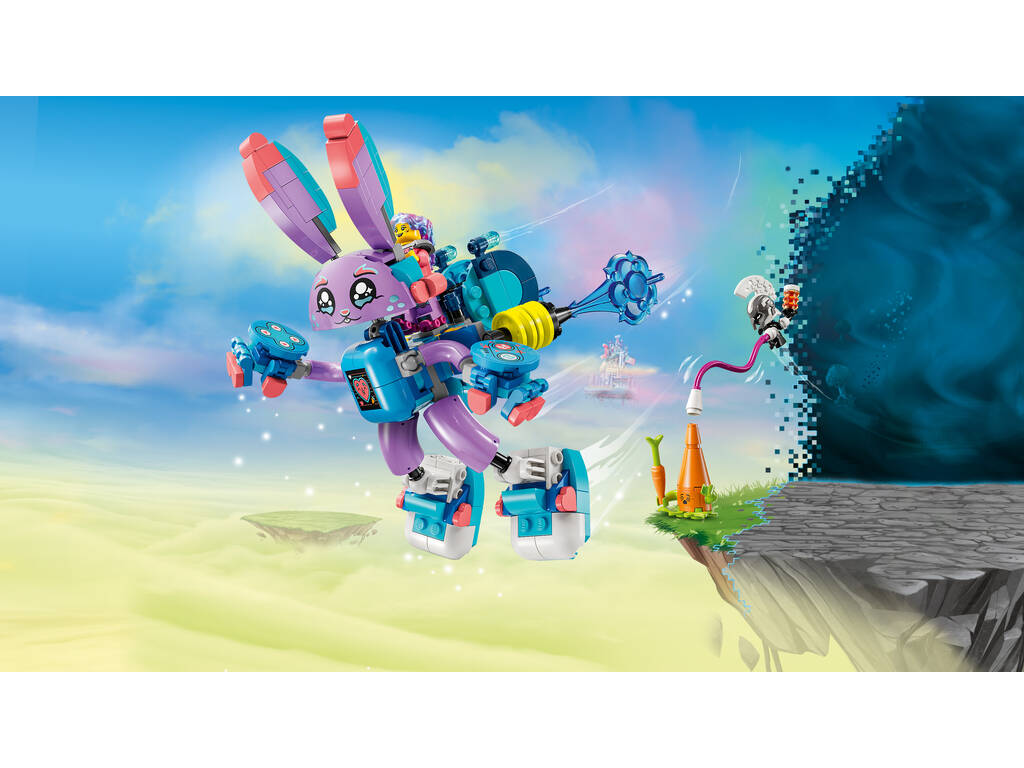 Lego Dreamzzz Izzie e Bunchurro, il coniglietto gaming