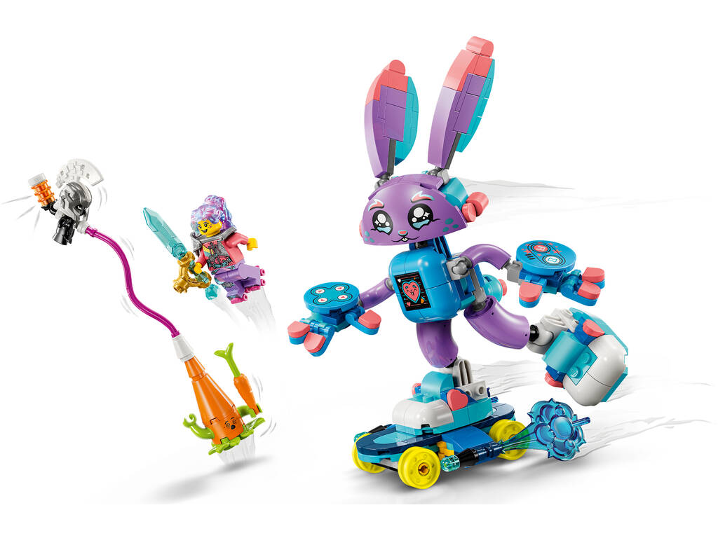 Lego Dreamzzz Izzie e Bunchurro, il coniglietto gaming