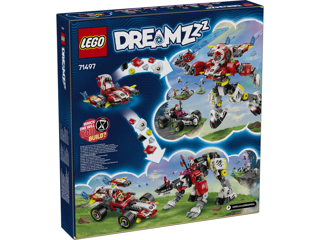 Lego Dreamzzz Mecha Tigre de Cooper e Bólido de Zero