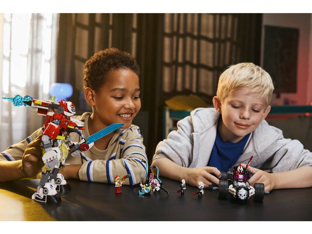 Lego Dreamzzz Mecha Tigre de Cooper e Bólido de Zero