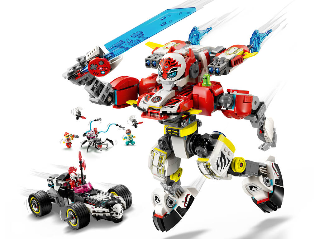 Lego Dreamzzz Mecha Tigre de Cooper e Bólido de Zero