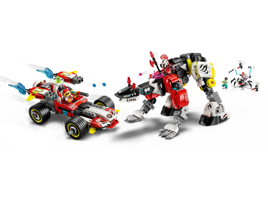 Lego Dreamzzz Mecha Tigre de Cooper e Bólido de Zero