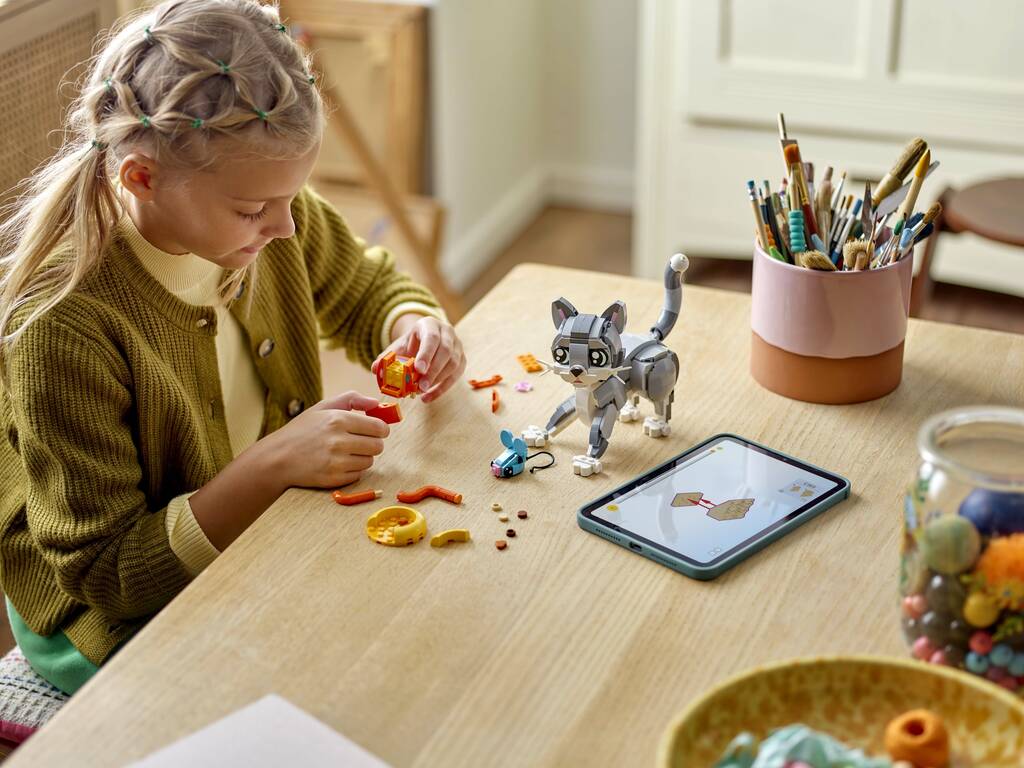 Lego Creator 3 in 1 Gatto Giocherellone