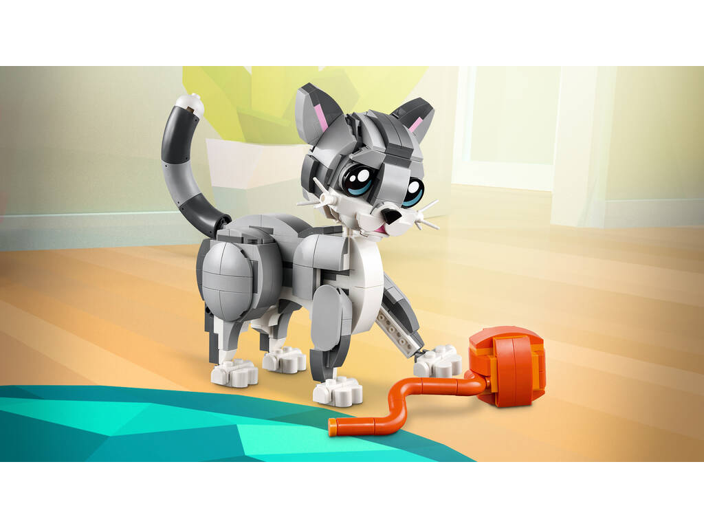 Lego Creator 3 in 1 Gatto Giocherellone