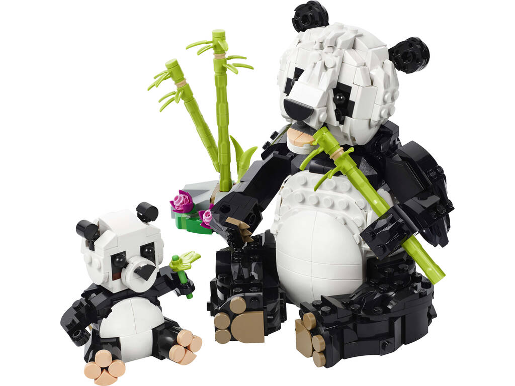 Lego Creator 3 in 1 Fauna selvatica: Famiglia di panda
