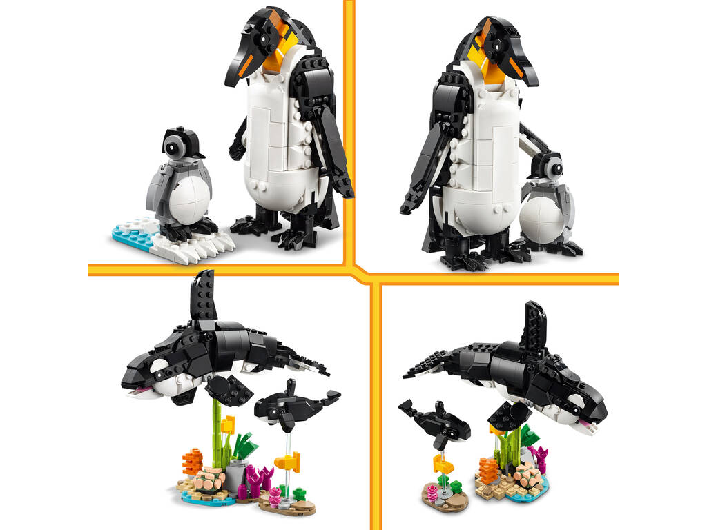 Lego Creator 3 in 1 Fauna selvatica: Famiglia di panda