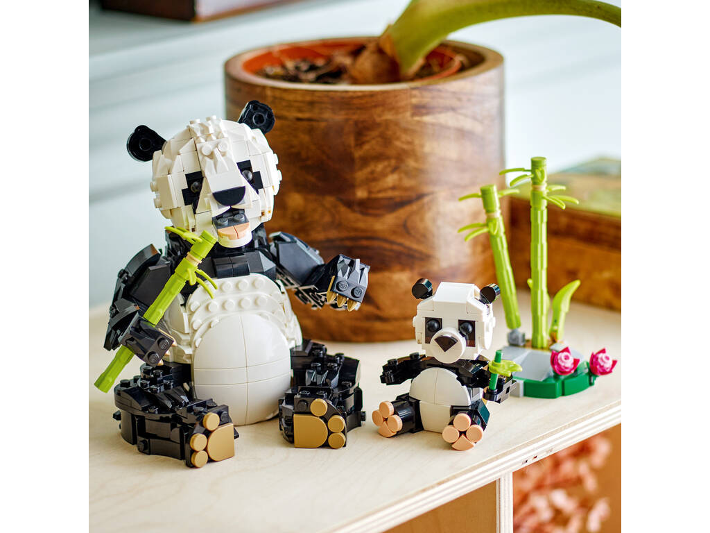 Lego Creator 3 in 1 Fauna selvatica: Famiglia di panda