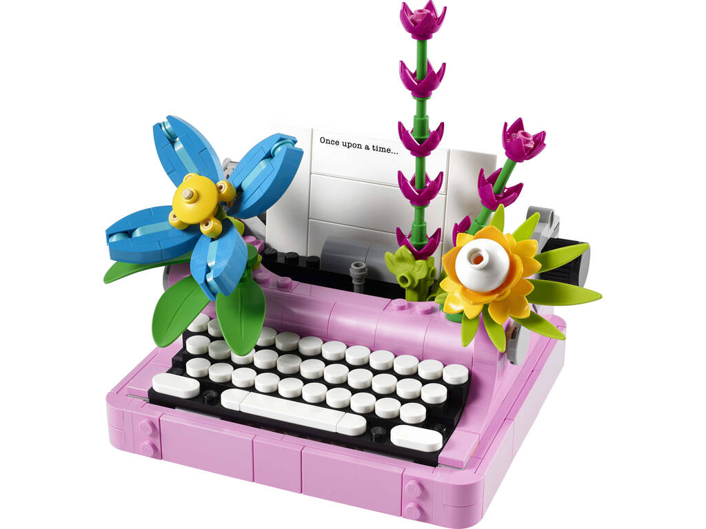 Lego Creator 3 in 1 Macchina da scrivere con fiori