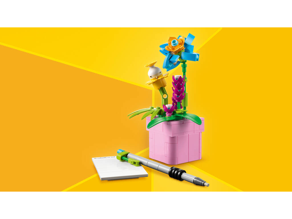 Lego Creator 3 in 1 Macchina da scrivere con fiori