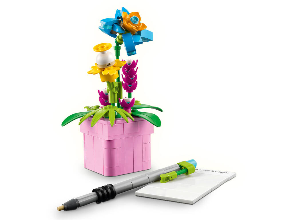 Lego Creator 3 in 1 Macchina da scrivere con fiori
