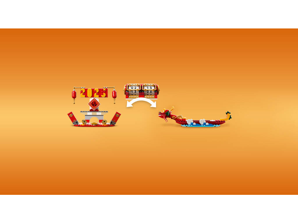 Calendrier des fêtes Lego