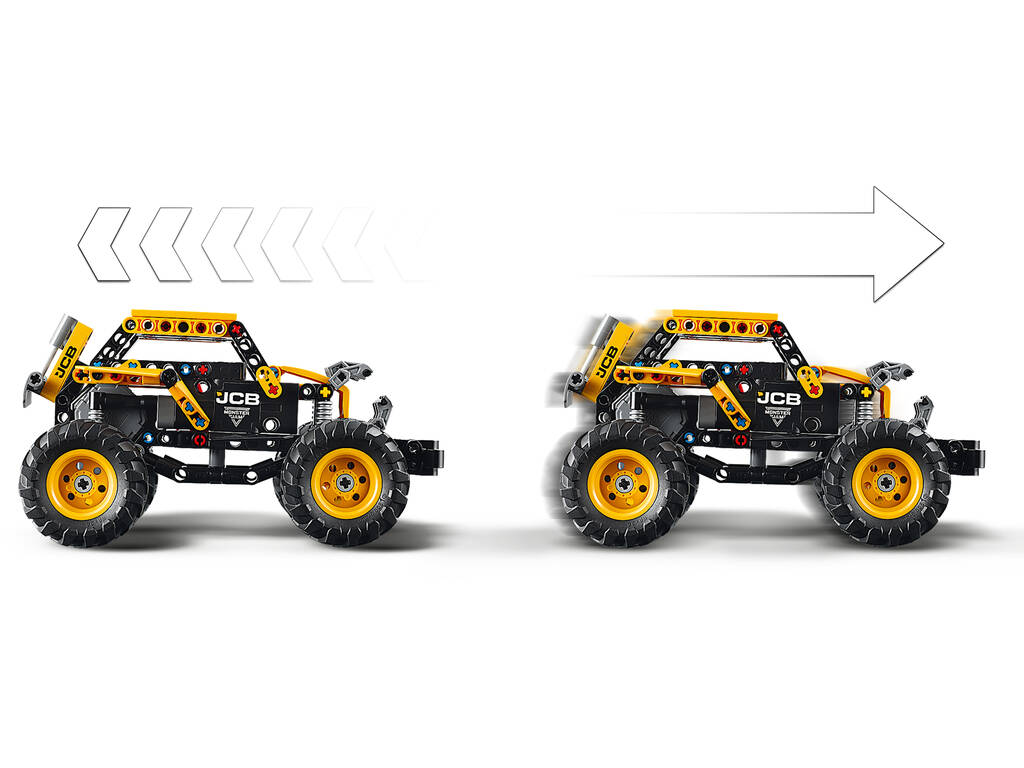 Lego Technic Monster Jam DIGatron con motore a carica manuale