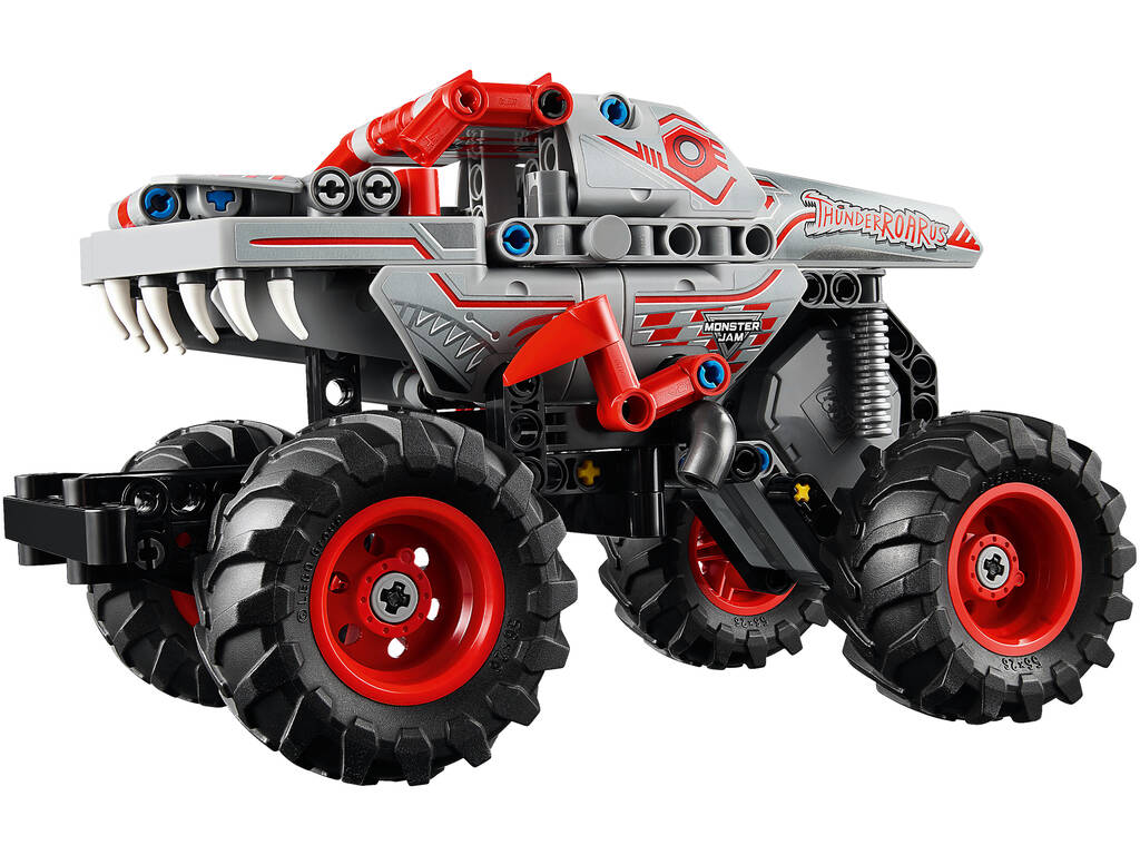 Lego Technic Monster Jam ThunderROARus con motore a carica manuale