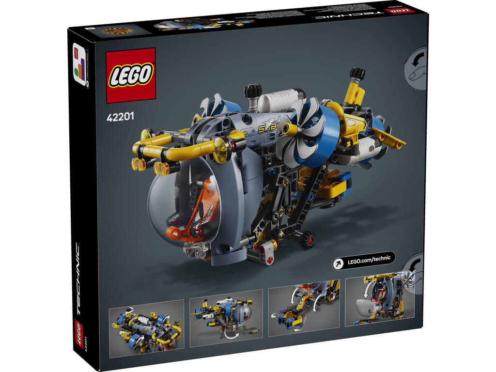 Lego Technic Submarino de Aguas Profundas