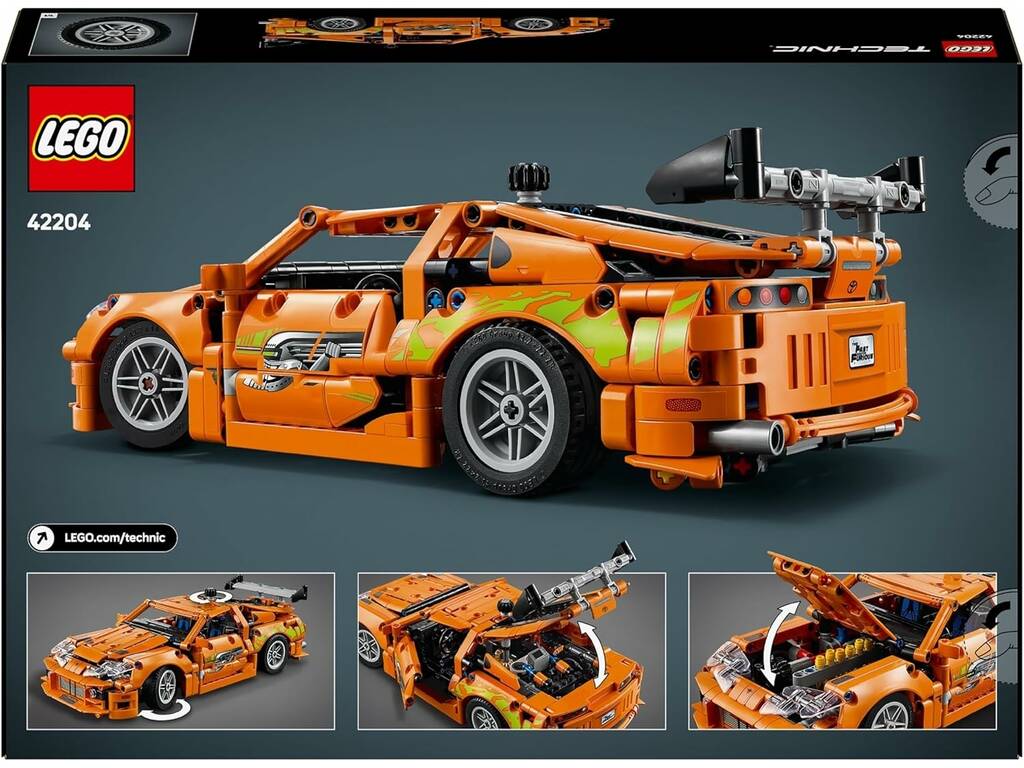 Lego Technic Fast And Furious Toyota Supra MK4