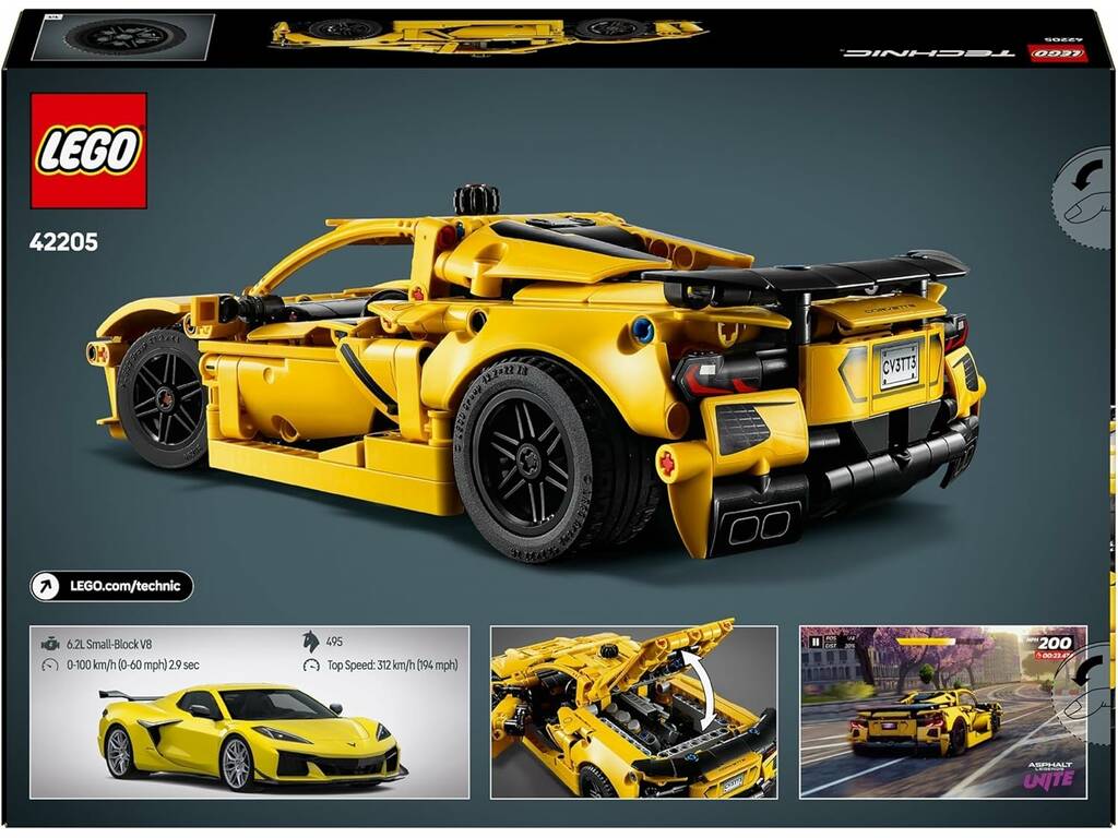 Lego Technic Asphalt Legeds Unite Chevrolet Corvette Stingray