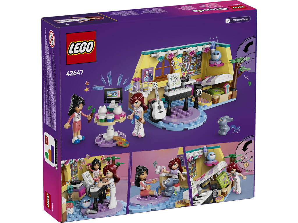 La chambre de Lego Friends Paisley
