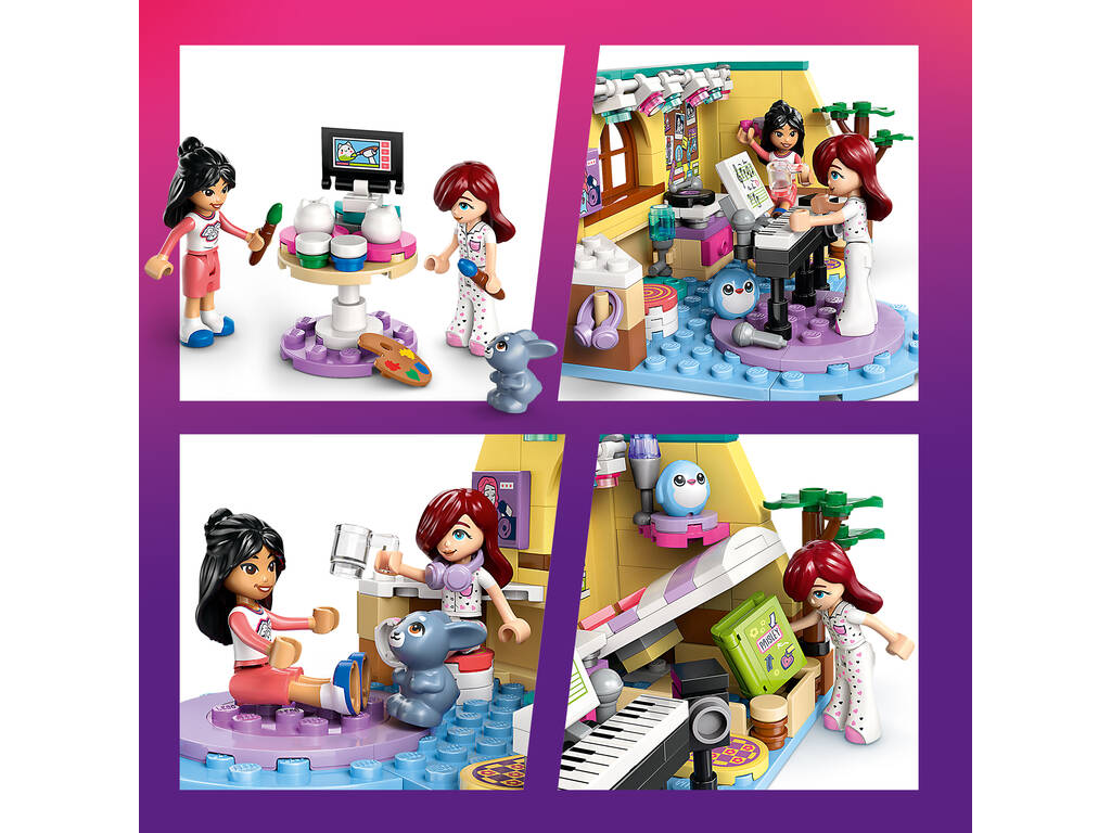 La chambre de Lego Friends Paisley