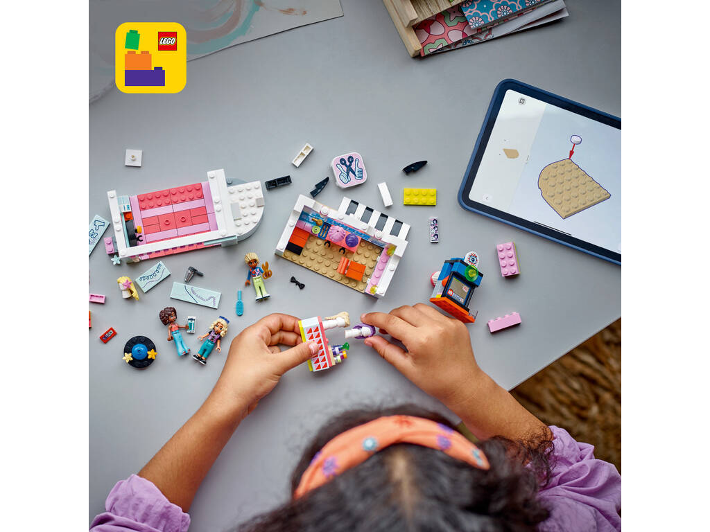Lego Friends Parrucchiere e Negozio di Accessori
