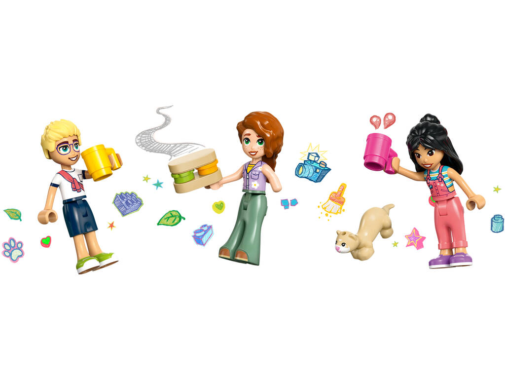 Lego Friends Avventura nella roulotte dell'amicizia