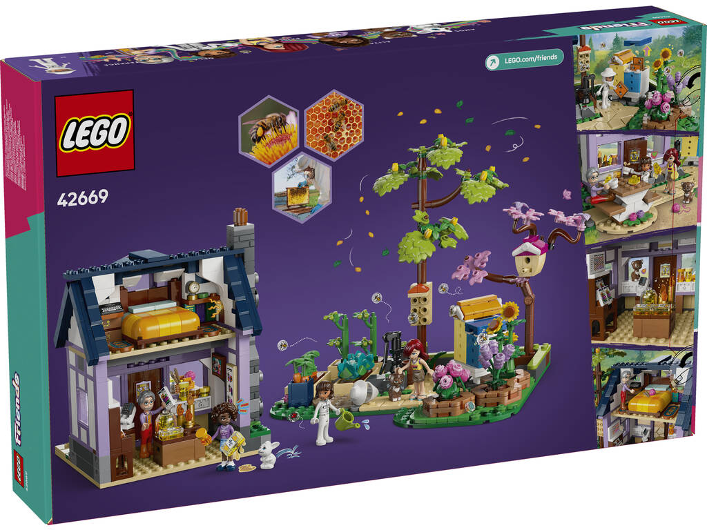 Lego Friends Casa degli apicoltori e giardino fiorito