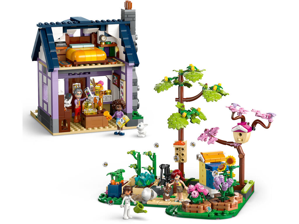Lego Friends Casa degli apicoltori e giardino fiorito