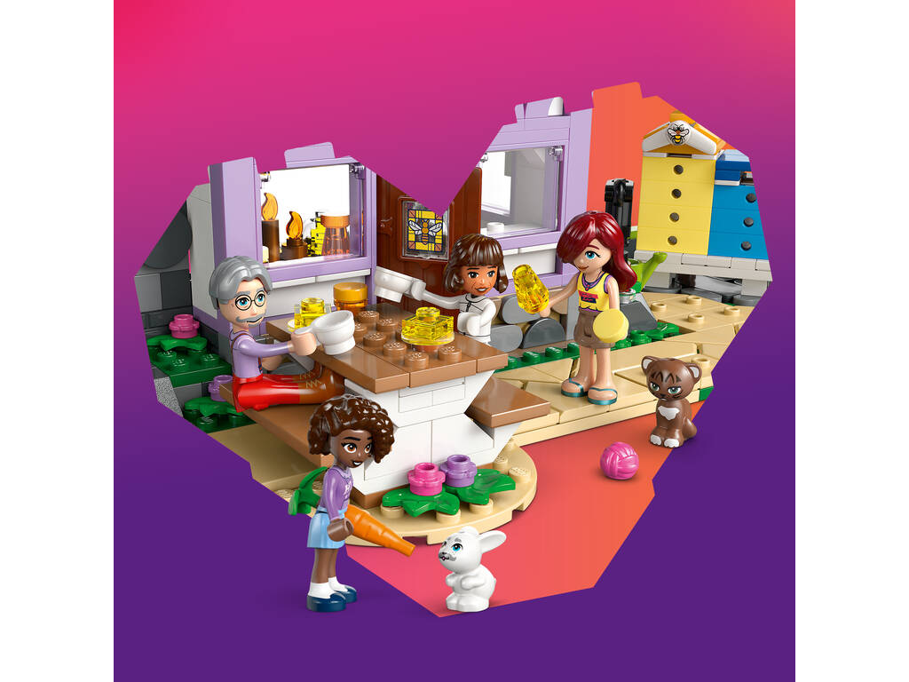 Lego Friends Casa degli apicoltori e giardino fiorito