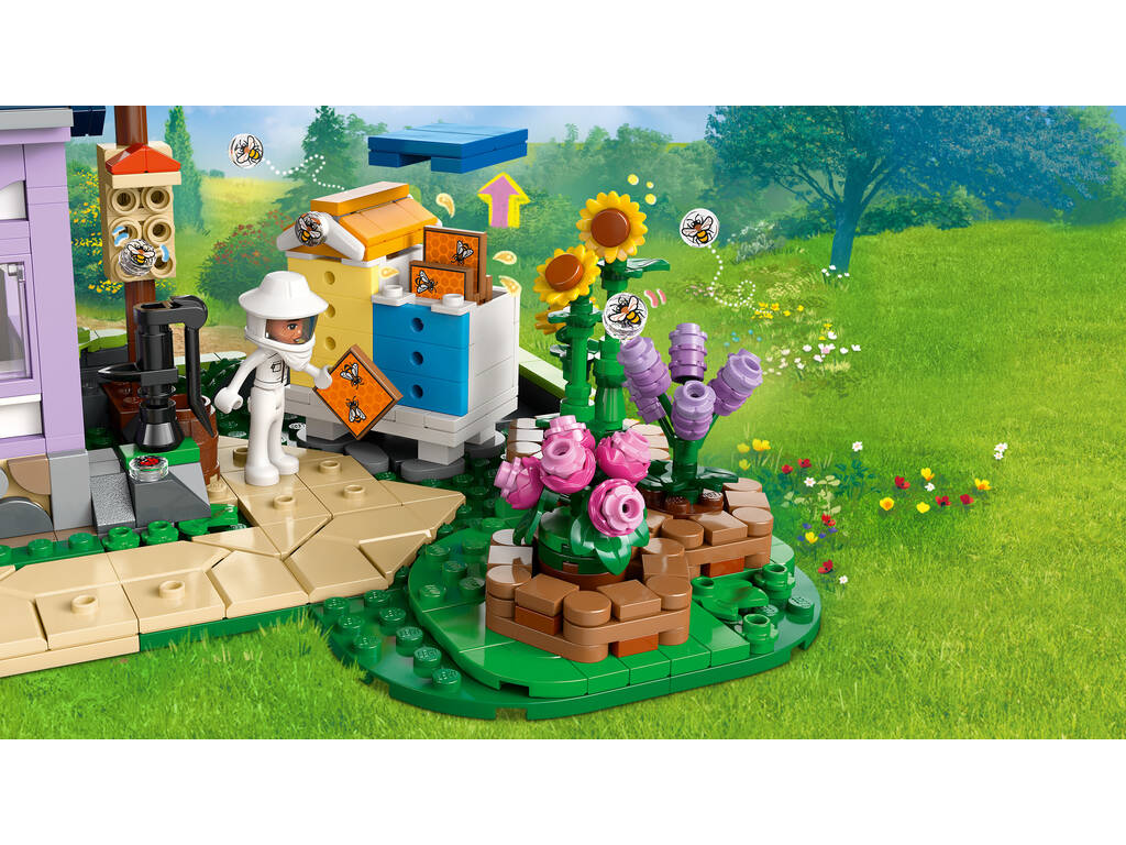 Lego Friends Casa degli apicoltori e giardino fiorito