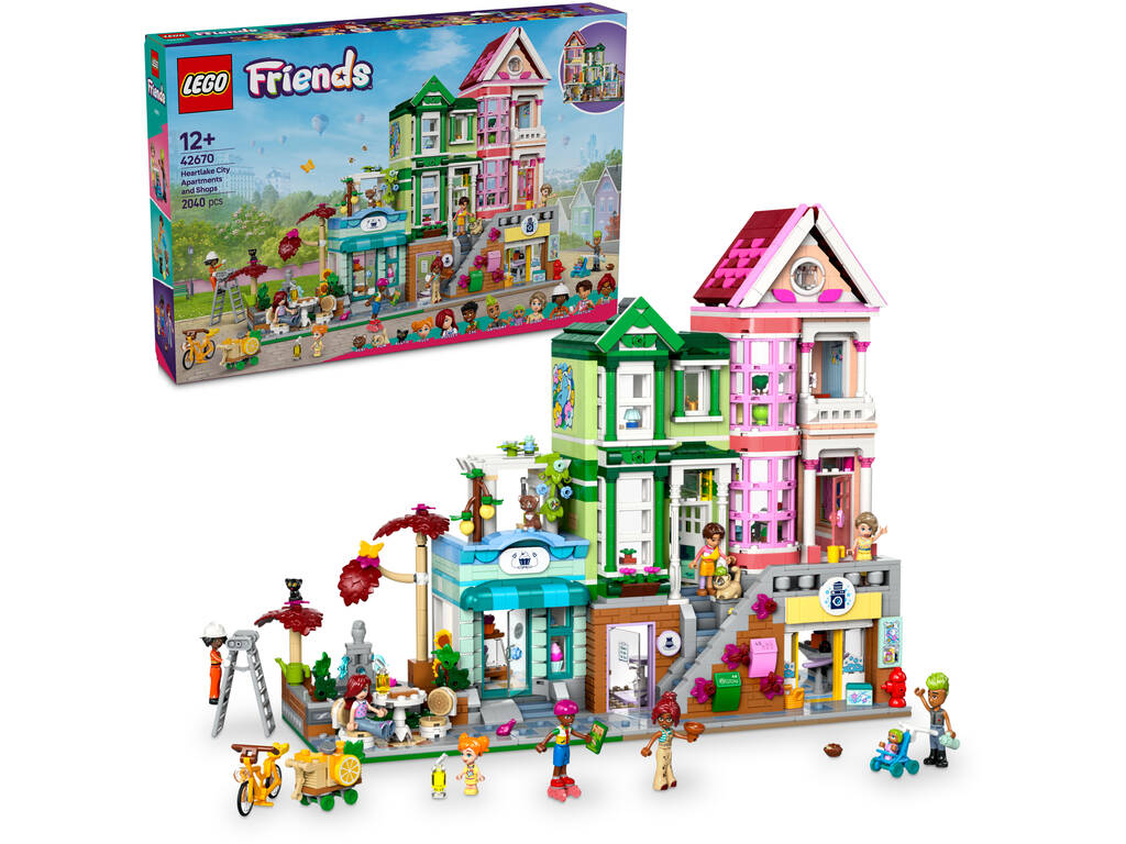 Lego Friends Appartamenti e negozi di Heartlake City