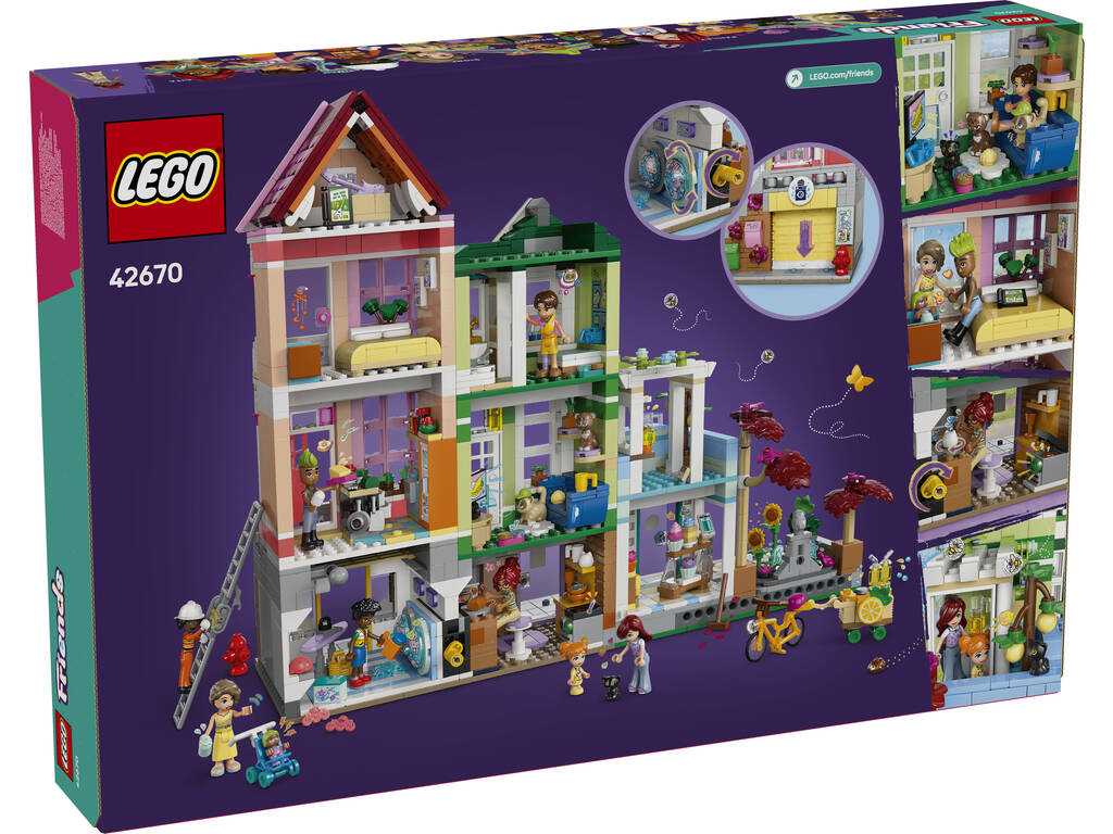 Lego Friends Appartamenti e negozi di Heartlake City