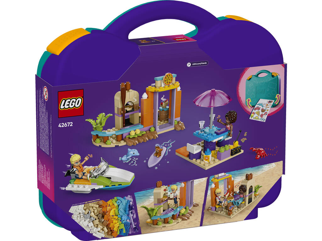 Mallette de plage et de voyage créative Lego Friends